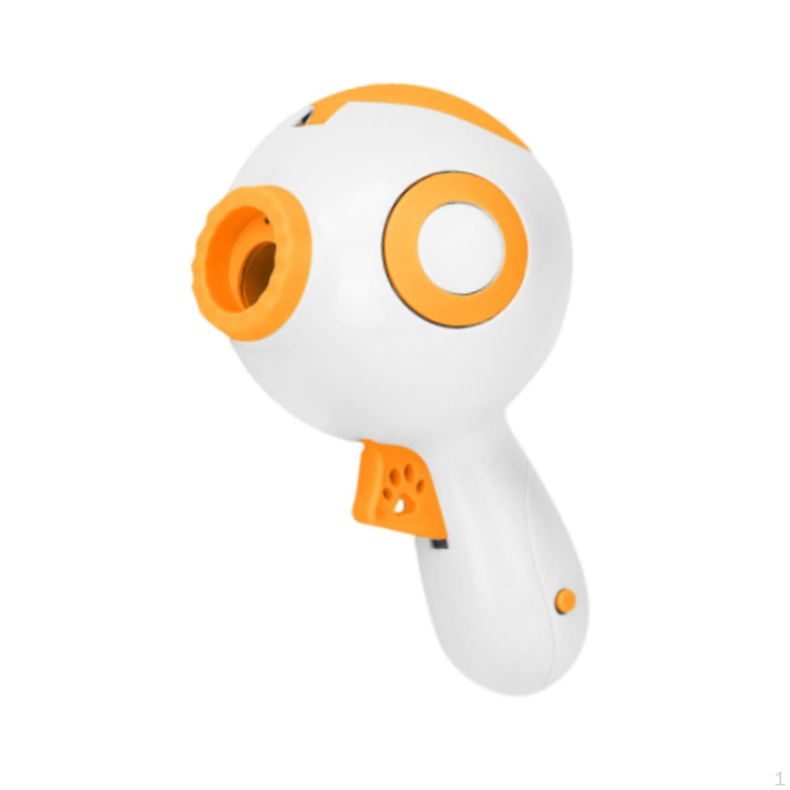 

Dog Food Launcher Interactive Treat Toy for Interaction Outdoor Exercise Pink помаранчевий