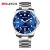 Business Men's Watch Fashion Trend Stainless Steel Green Ghost Diver Series Blue Gradual Gold Classic Men's Quartz Watches