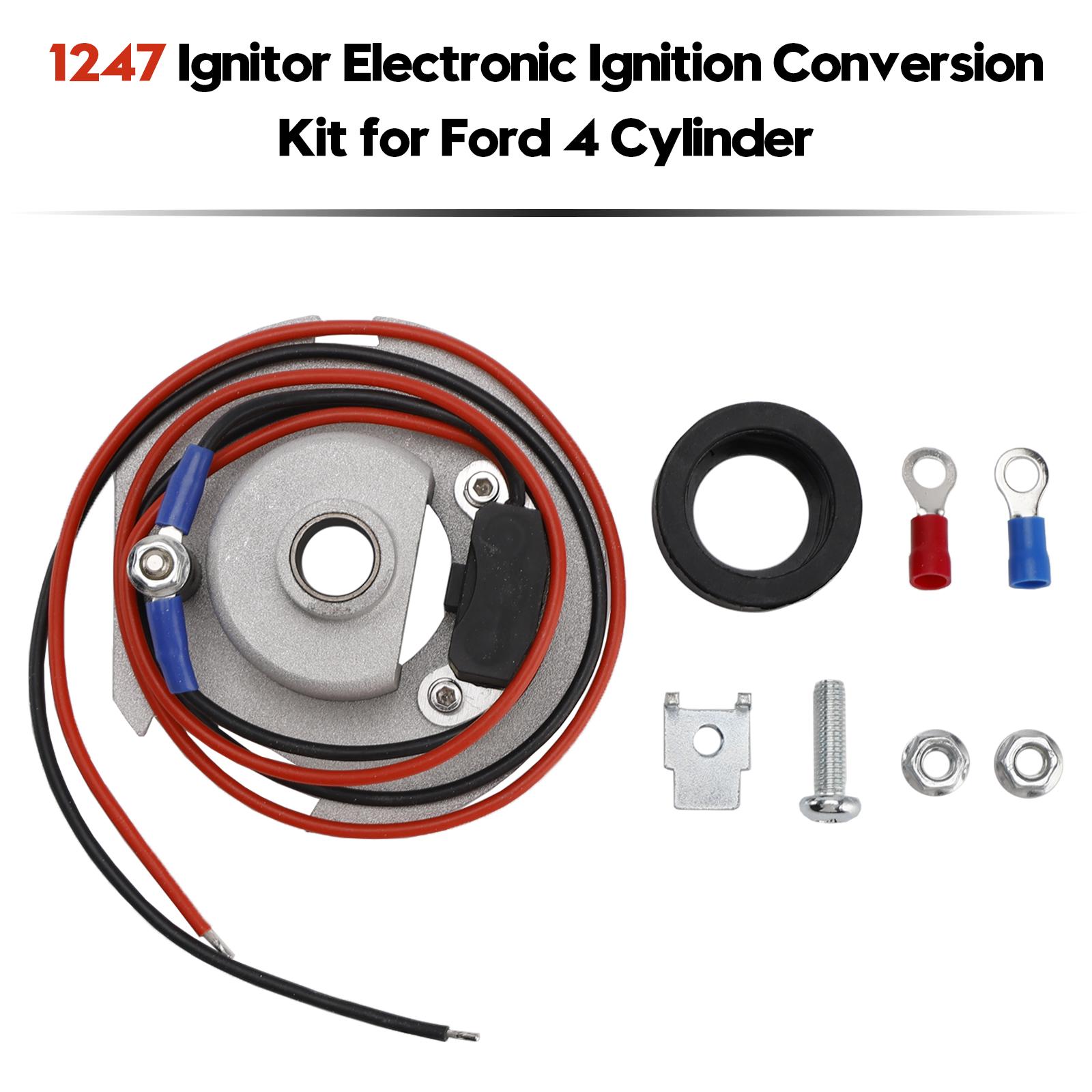 1247 Ignitor Electronic Ignition Conversion Kit for Ford 4 Cylinder