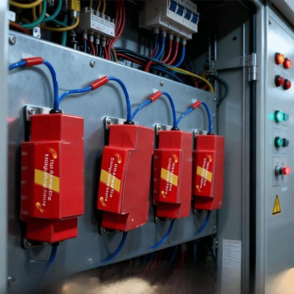 Dual-line Design Automatic Fire Extinguisher  For Distribution Box/Cabinet Engine Compartment