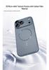 Apple 17 Pro Max Carbon Fiber Magnetic Phone Case with Lens Film for iPhone 15/14