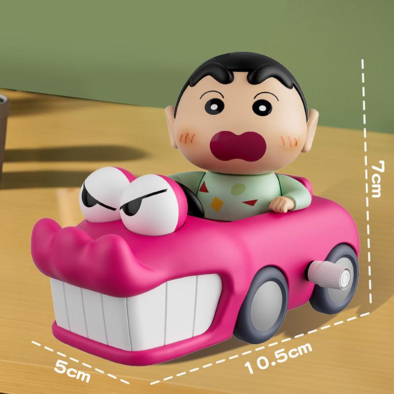 Crayon Shin Chan Dynamic Dynamic Super Vitality Series Blind Box Clockwork Doll Collectible Wind-Up Toy Desktop Decoration