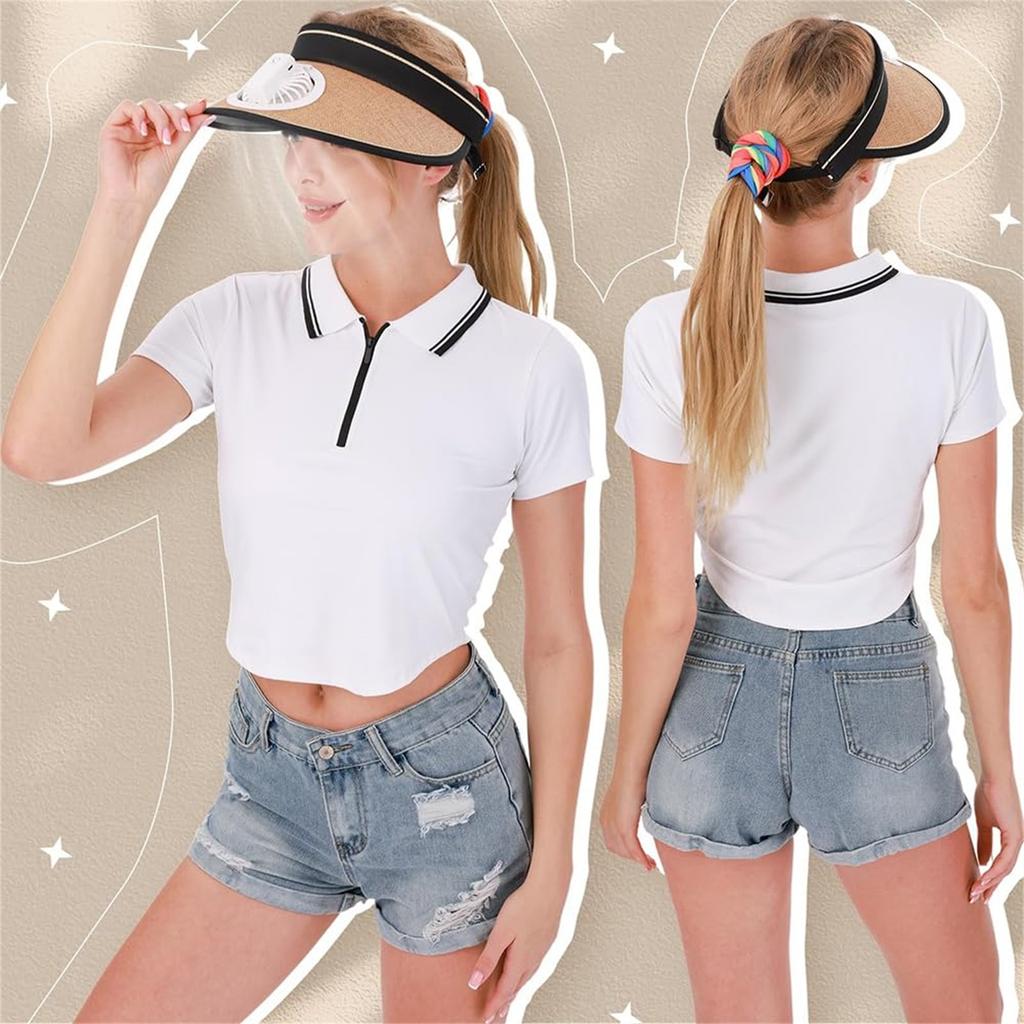 Nový ultralehký solární klobouk s ventilátorem, UV kšiltovka s dobíjecím ventilátorem, plážový klobouk nastavitelný unisex letní klobouk
