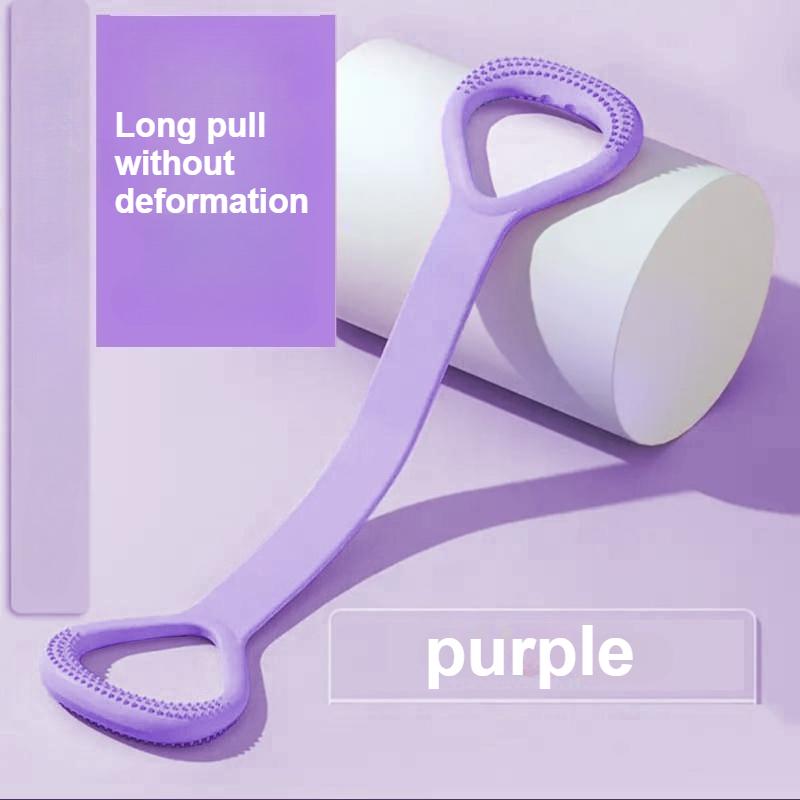 1pc Yoga Resistance Band, 8-String Pull-Up Bar, Multifunctional Elastic Fitness Strap, Suitable for Back, Waist and Arm Workouts