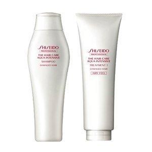 

Shiseido Aqua Intensive Shampoo 250mL & Treatment 1 250g
