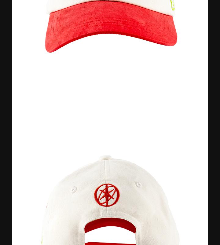 KATSEYE [Internet-Mädchen] MD (ELFENBEINFARBENES BASEBALLCAP)