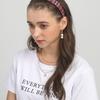 LALA African Pattern Hairband - WINE