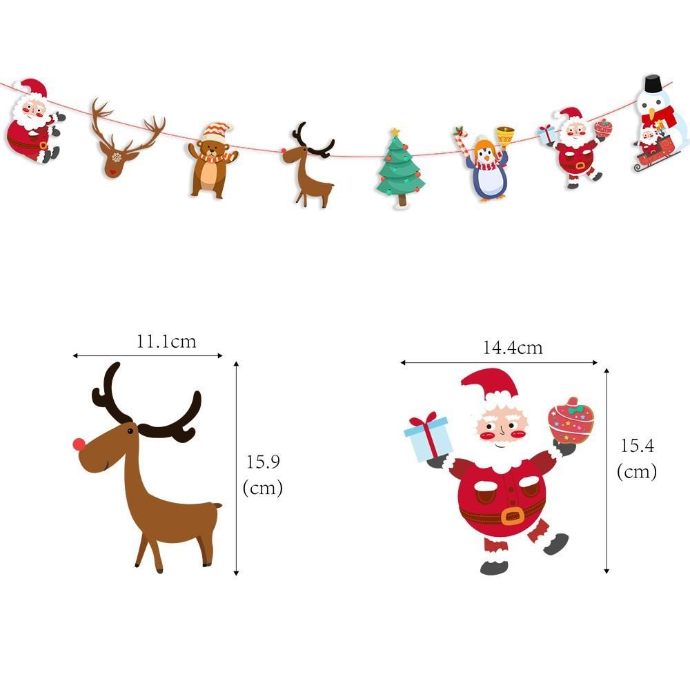 Colorful Cartoon Christmas Banners Perfect For Festive Holiday Decorations And Parties