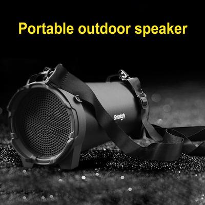Outdoor Wireless Speaker Boombox with 3.5mm AUX Input Jack USB Large Rechargeable Loud Playtime BT Speaker MP3 for Home Party