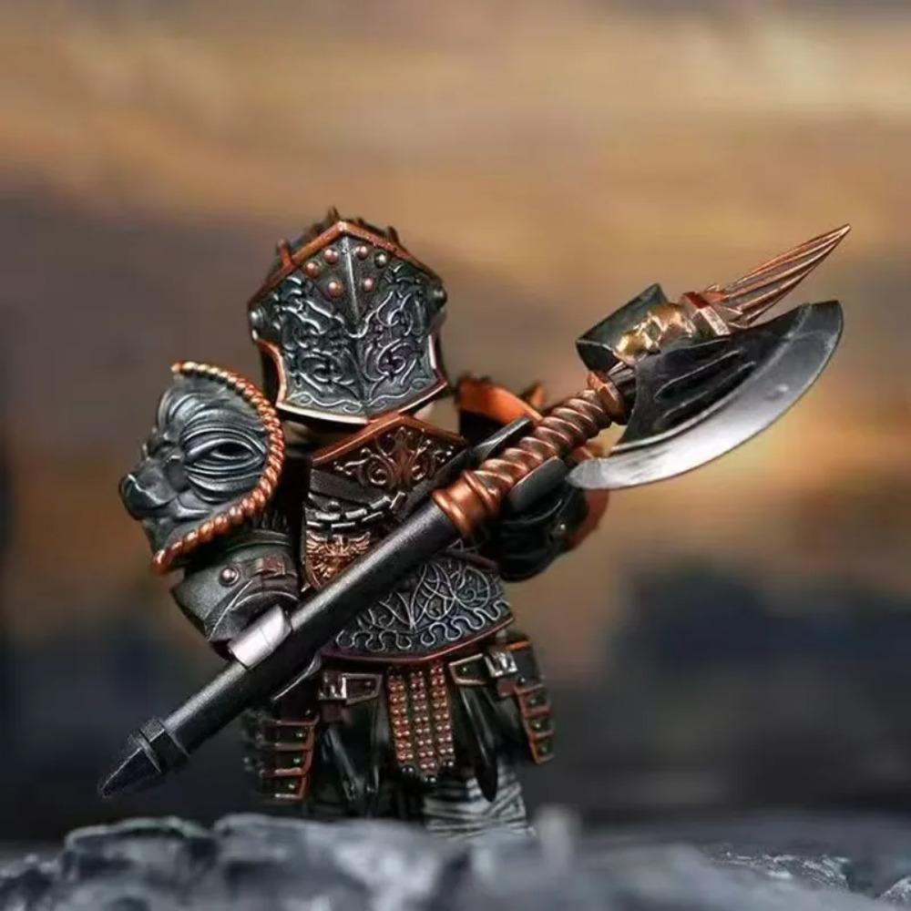 Król Lisz Średniowieczny Okrągły Stół Rycerze klocki Anime Sir Kay/Gaheris klocki Figurka Kolekcjonerska Model Lalka Zabawka Prezenty