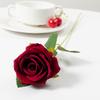5PCS Silk Luxury Rose Artificial Flower Rose Long Branch Wedding Bridal Decor Fake Valentine's Day Christmas Home Decoration