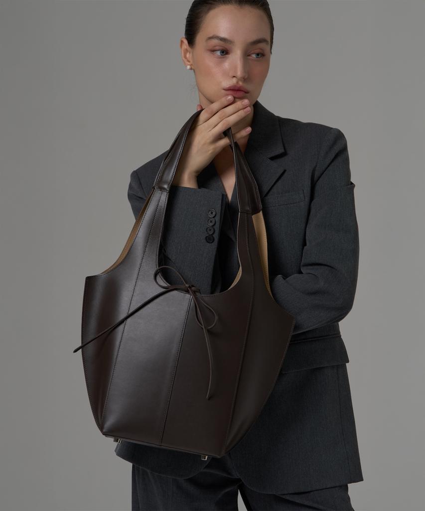 Zema Élever Le Quotidien Onnete Tote Bag M - Espresso Brown (Onnete Tote Bag M)