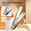 Tagliaunghie e Set Manicure Portatile Premium con Custodia in Pelle