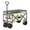 Explorer Outdoor Folding Camping Cart with Table