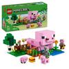 LEGO Minecraft 21268 Pig House - Building Set for Children Aged 7 and Up