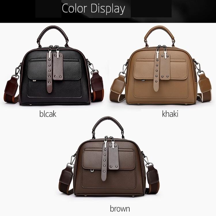 Genți Crossbody pentru Femei Geantă Mică Pătrată Simplă Geantă de Mână Stil Retro