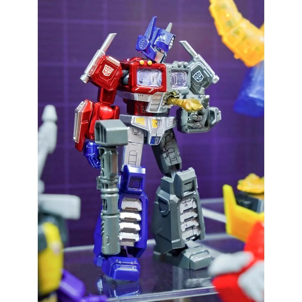 Original Blokees Blind Box Transformers: Primus Star Edition 8th Optimus Prime Generation Megatron Bumblebee Robot Toy Gift