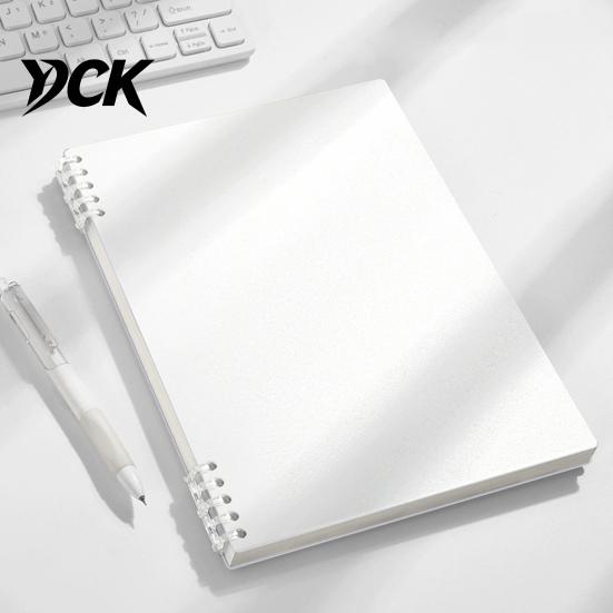 Spiral Bound Planner for School A5 Notebook, Lined /Horizontal Grid/Blank Inner Page, Professional Sketching Notebook Morandi Solid Color