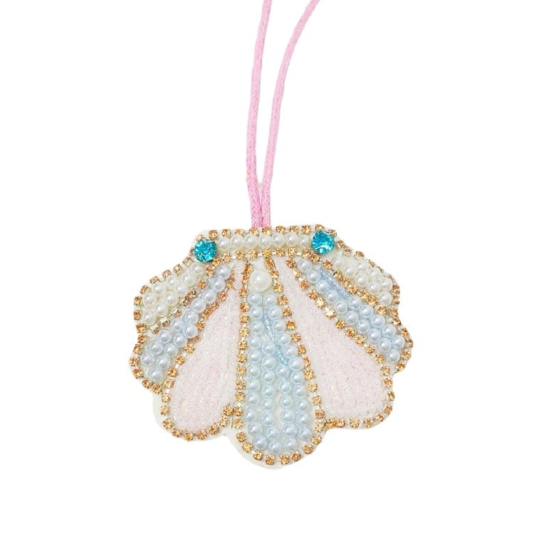 Lightweight Marine Themed Pendant For Bag Decoration with Coral And Shell Themed Bag Accessory Charm Backpack Decors