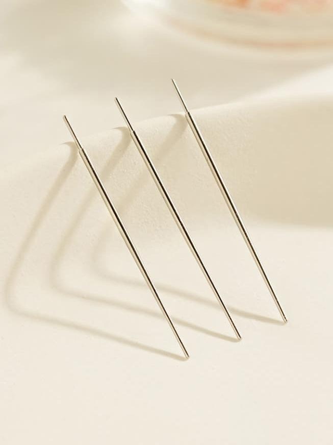 Minimal Piercing Steel Tapered Internal Labret Wearing Tool