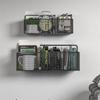 DIY Ins Home Wall Decoration Iron Grid Decor Hanging Rack Wall Display Art Storage Box Mesh Shelf Basket Rack Holder Organizer