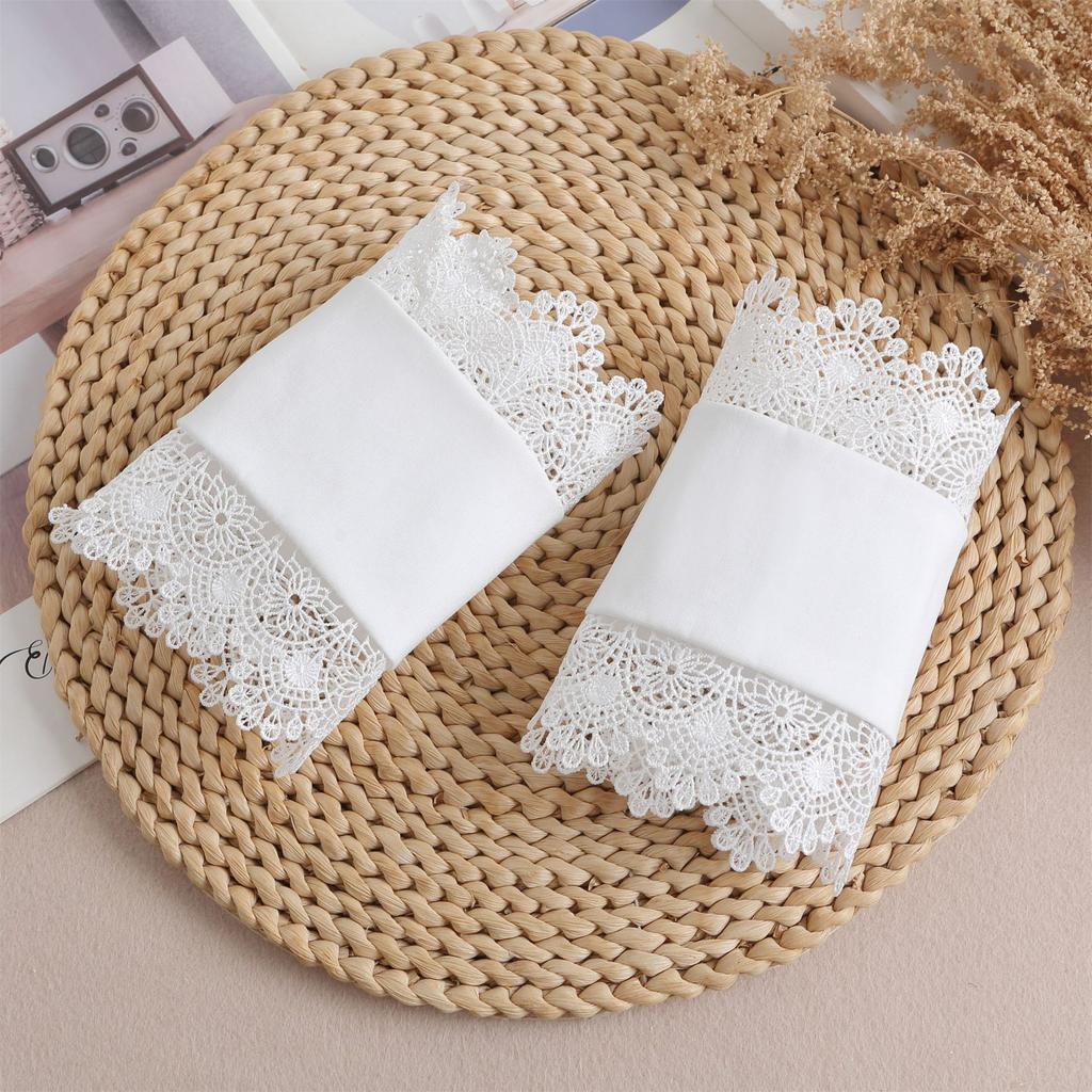Lace Floral Hollow False Sleeves Decorative Wrist Cuffs Removable Faux Sleeves Arm Sleeves Elegant Universal Fake Cuffs