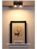 Adjustable LED Double-Head Smart Ceiling Spotlight for Living Room and Aisle