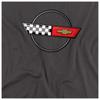 Chevrolet Unisex Adult 4Th Gen Vette Logo Long-Sleeved T-Shirt
