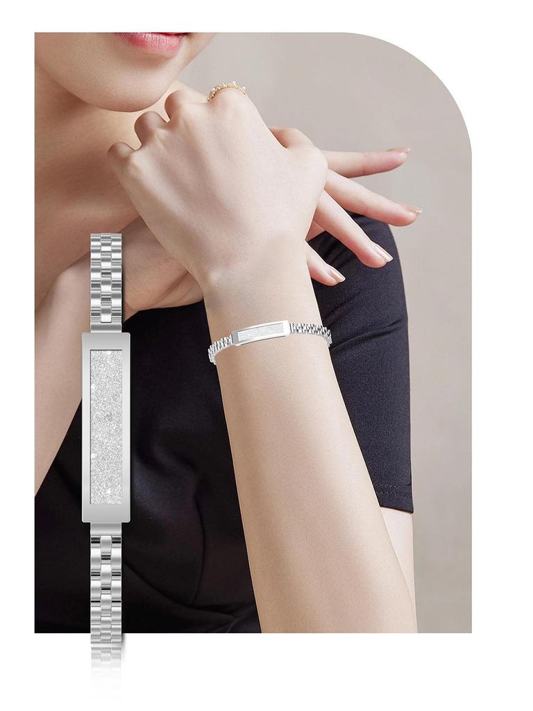 Women's S2 Smart Bracelet: Sleep Monitoring, Heart Rate & Blood Oxygen Tracking, Gesture Control for Photos, Versatile High-End Design.