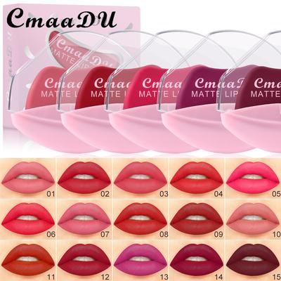 CmaaDu 15 Color Lazy Population Red Matte Αδιάβροχο Χωρίς Χρώμα Δεν Ακουμπάει Το Κύπελλο