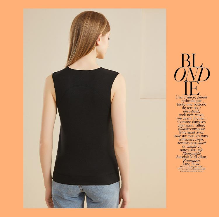 Cozy Seamless Velvet Heated Vest - Unisex Winter Base Layer with Fleece Lining and Free Shipping