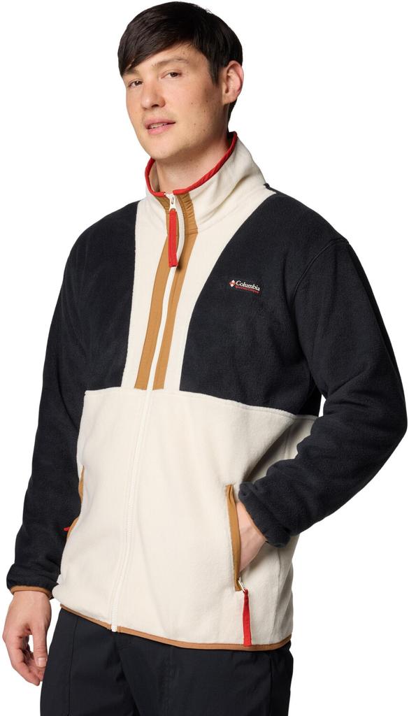 Куртка Columbia Backbowl Ii Full Zip Fleece blac/chalk
