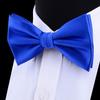 Cravat English Gentleman Style Formal  Business Ties Solid Classic Ties Self Tie Bowtie Men Ties