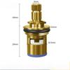 10/1x Faucet Valves Replacement Brass Universal Faucet Valves Household Sink Tap Inner Cartridges Bathroom Kitchen Faucet