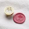 Flowers Scrapbooking Sealing Wax Round Sealing Wax Supplies Wax Seal Stamp  Gift Packaging Cards