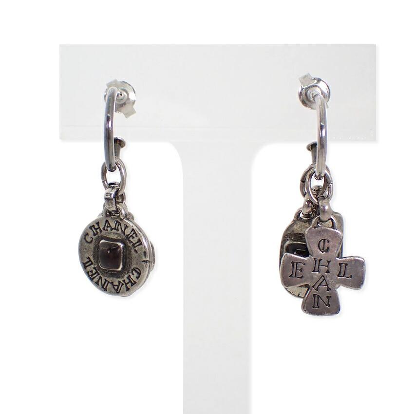 

[Pre-owned] CHANEL Vintage Swing Earrings/j73-32