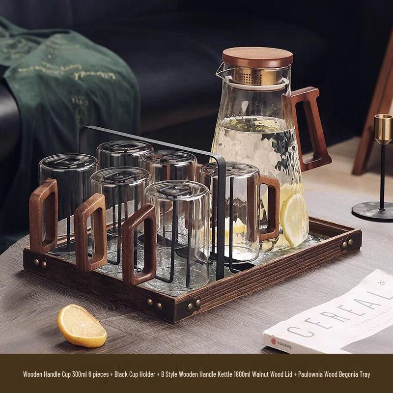 Heat-Resistant Glass Drinking Cup