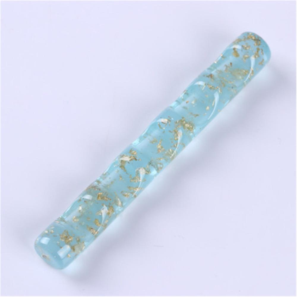 1 Pcs 5 Grids Acrylic Clear Nail Brush Rack Shelf Painting Pen Rest Holder Stand Colorful UV Gel Brush Display Holder