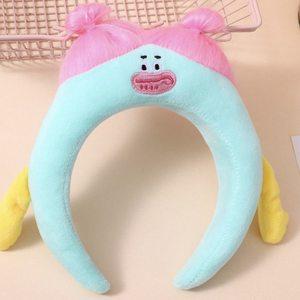 Anime Super Cute Crab Headband New Dinosaur Design Hairband Hair Clip Accessory for Women and Men Funny Cartoon Style