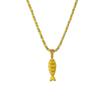 Bohemian Layered Fish Pendant Necklace Colorful Enamel Cute Trendy Adjustable for Teen Girls School Daily Wear