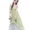 Plus Size 2026 French Style Irregular Spaghetti Strap Summer Dress
