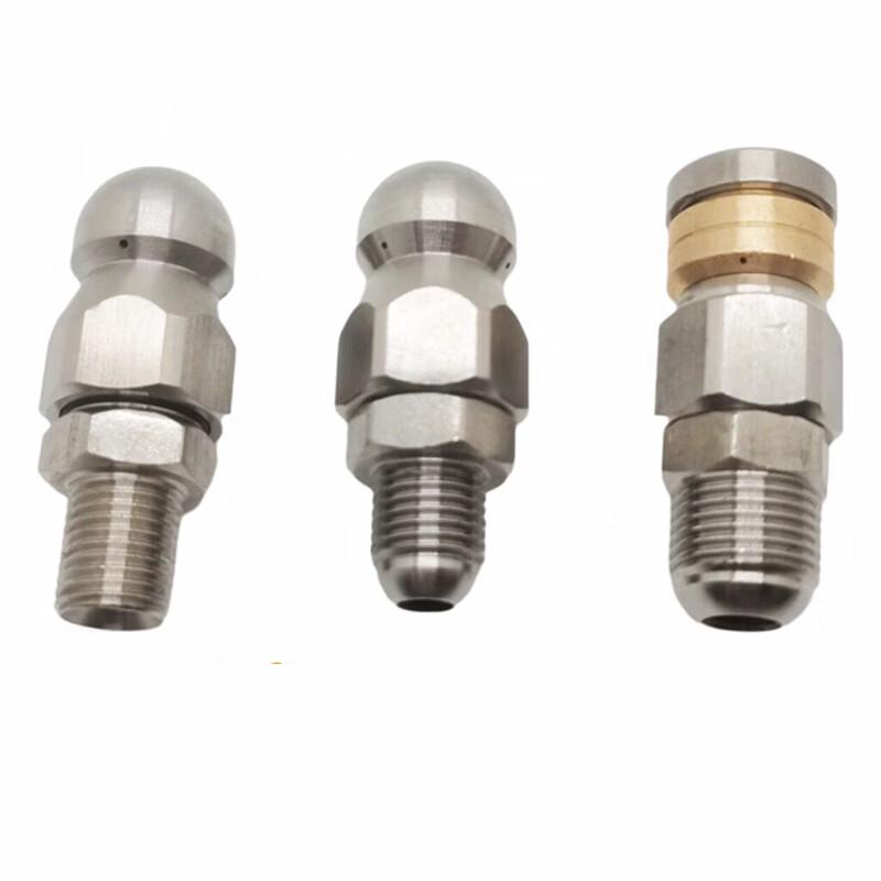 M22 External Thread 304 Stainless Steel Mushroom Head Nozzle