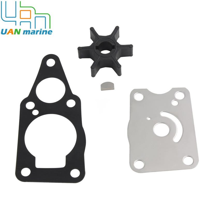 17400-98652 Water Pump Impeller Repair Kit For Suzuki 2 Stroke Outboard DT4 DT5 Motor 17400-98652 18-3260