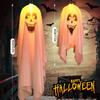 Wind Tunnel Ghost LED Pendant Luminous Halloween Pendant Lights  Venue Layout Props