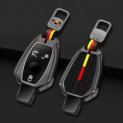 Legierung Auto Fernbedienung Schlüssel Fall Abdeckung Shell Fob für Mercedes Benz ACESG Klasse GLA CLA GLK GLC W204 W463 W176 w251 W205 Keyless Tasche