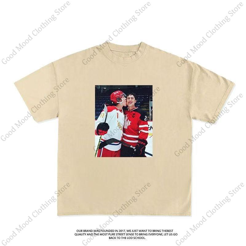 New Heated Rivalry T Shirt Shane Hollander Ilya Rozanov Print Tshirt Unisex Women Casual Comfortable Cotton Short Sleeve Tee Tops