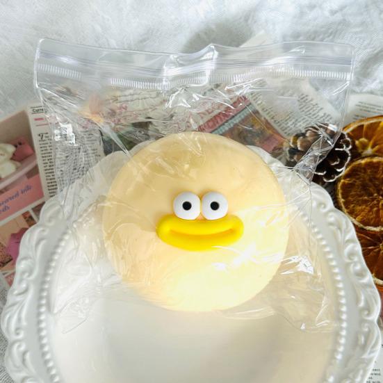 Cartoon Sausage Mouth Steamed Bun Toy Stress Relief Dumpling Squeeze Sensory Fidget Toy Slow Rising Stress Ball Relaxation Dough Ball Hand Toy