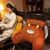 Bed Head Cushion with Lumbar Support Soft Pillow Large Backrest for Reading Phone Use Comfort