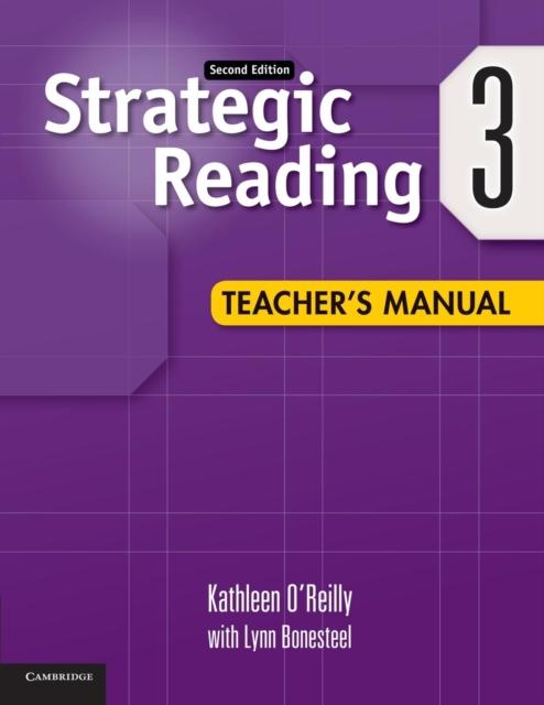 The Strategic Reading Level 3 Teacher's Manual Book