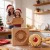 Premium Beechwood Cookie Molds For Healthy Baking With Smooth Finishes And Easy Releases Perfect For Family Kitchen